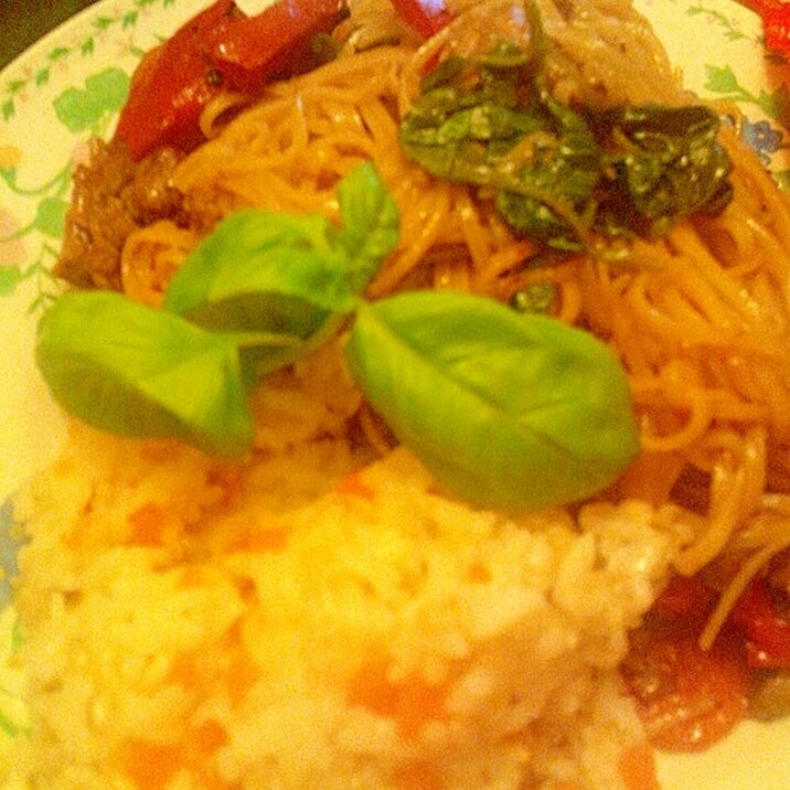 フランスの台所から~ガバオ麺